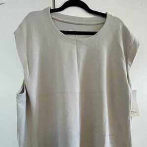 Athleta Seasoft Tank Sweatshirt